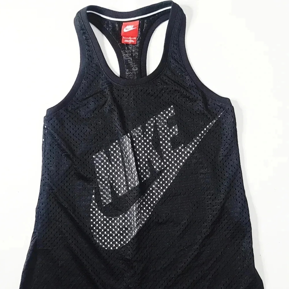 NIKE Womens Mesh Active Jersey sz S/M